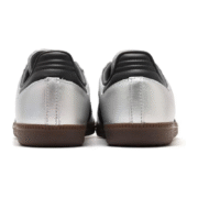 Adidas Samba OG - Silver Metallic Black Gum - Image 2