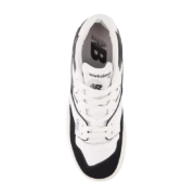 New Balance 550 - White Black Rain Cloud - Image 4