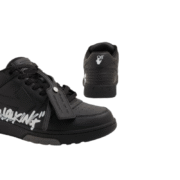 OFF-WHITE Out Of Office OOO For Walking Low Tops - Black White - Image 5