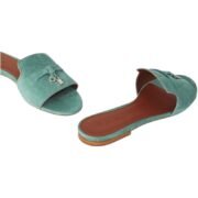Loropiana Summer Charms Sandal Suede Goatskin Camu Fruit - Image 5