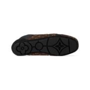 LV Sneakerinae Black And Brown Monogram - Image 4