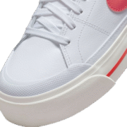 Nike Court Legacy Lift – White Coral - Image 3