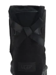 UGG Mini Bailey Bow II Boots Black - Image 2