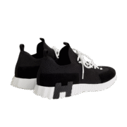 Hermes Lift slip-on sneaker Noir / Blanc - Image 2