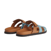 Hermes Chypre Sandal Bicolor/Denim - Image 3