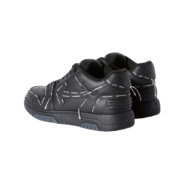 OFF-WHITE Out Of Office OOO low Tops Sartorial Stitching Black Black - Image 2