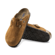 Birkenstock Boston Soft Footbed Suede Mink - Image 3