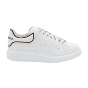 Alexander Mcqueen Oversized – White Black Trim