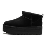UGG Classic Ultra Mini Platform Black- Chestnut - Image 5