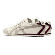 Onitsuka Tiger Mexico 66 - Gray Burgundy - Image 2