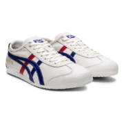 Onitsuka Tiger Mexico 66 - White Dark Blue Red Golda - Image 5