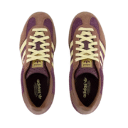 Adidas Gazelle Indoor - Maroon Almost Yellow - Image 4