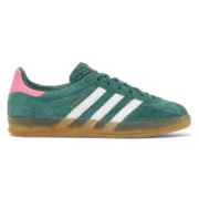 Adidas Gazelle Indoor - Collegiate Green Lucid Pink