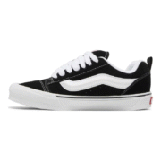 Vans Knu Skool - Black White - Image 2