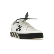 OFF-WHITE Vulc low leather - White Black SS22 - Image 3