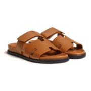 Hermes Chypre Sandal - Naturel Calfskin Leather - Image 2