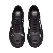 Valentino Garavani VL7N Sneaker Low Top - Black White Black - Image 3