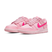 Nike Dunk Low Triple Pink (GS) - Image 3