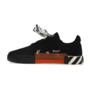 OFF-WHITE Vulc Low Canvas - Black White - Image 2