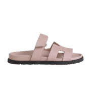 Hermes Chypre Sandal - Pink Suede