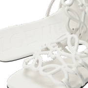 Loewe Slipper Calfskin Anthurium White - Image 4