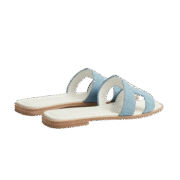 Hermes Oran Sandal Bleu/Clair - Image 3