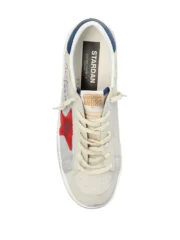 GOLDEN GOOSE Sneakers STARDAN in white / blue / red - Image 3