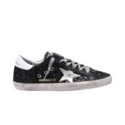 golden goose black Glitter