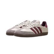 Adidas samba OG putty Grey Maroon - Image 3