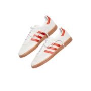 adidas Samba OG - Crystal White / Preloved Red / Gum - Image 4