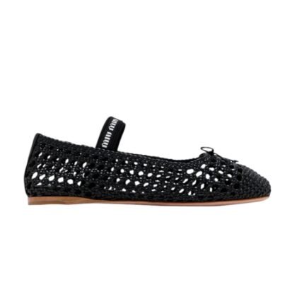 Miu Miu Woven nappa leather ballerinas for Women