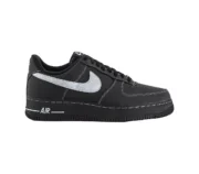 Air Force 1 07 Trainers Black Wolf Grey Black Black