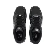 Air Force 1 07 Trainers Black Wolf Grey Black Black - Image 4
