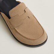 Hermès Go Mules in beige suede - Image 5