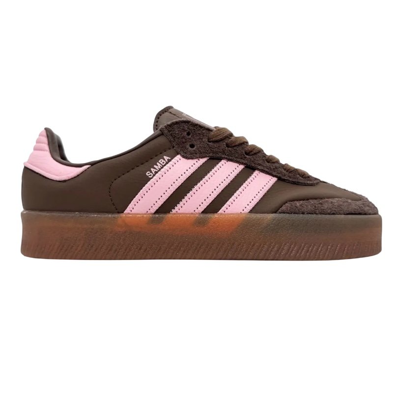 Photoroom_20260307_033803 Adidas Samba platform Brown/Pink - Image 1