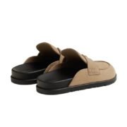 Hermès Go Mules in beige suede - Image 3