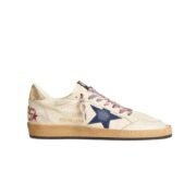 Golden Goose Ball-Star in nappa leather with blue