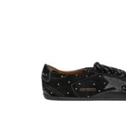 Golden Goose True-Star in black suede with Swarovski crystals and black leather star - Image 4