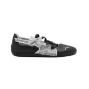 PUMA SPEEDCAT BALLET LACES BLACK WHITE WOMENS