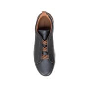 ZEGNA Black & Brown Deerskin Triple Stitch - Image 4