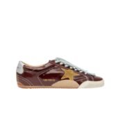 Golden Goose True-Star In Burgundy