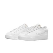 Nike Blazer Low Platform Triple White (Women's) - Image 2