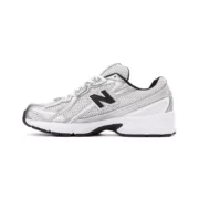 New Balance 740 Athletic Shoe – White / Black / Silver - Image 2