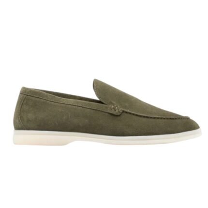 Loro Piana Summer Walk Loafer Suede Frozen Fir
