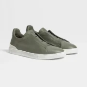ZEGNA LIGHT ARMY GREEN TRIPLE STITCH™ SECONDSKIN - Image 2