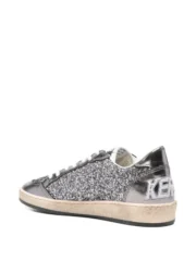 Golden Goose Wmns Ball Star Glitter 'Grey Purple White' - Image 2