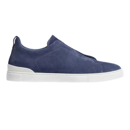 ZEGNA UTILITY BLUE SUEDE TRIPLE STITCH™