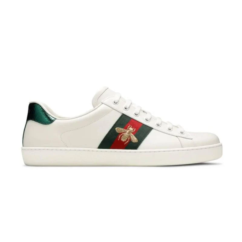 IMG_2018 Gucci Ace Embroidered 'Bee' - Image 1
