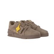 Louis Vuitton - LV Trainers Damier-Embossed Nubuck Calf - Image 2
