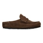 Naples Wrapped Suede Leather in Color Brown